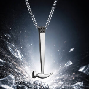 Ανδρικό μενταγιόν σφυρί από ασήμι 925 product image