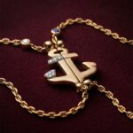 Σετ ανδρικού και γυναικείου βραχιολιού με άγκυρα